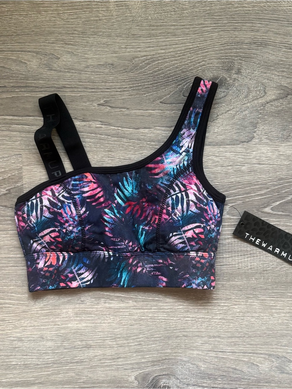 Jessica Simpson Women’s XS Multicolor Floral Sports Bra/Swim Top NWT